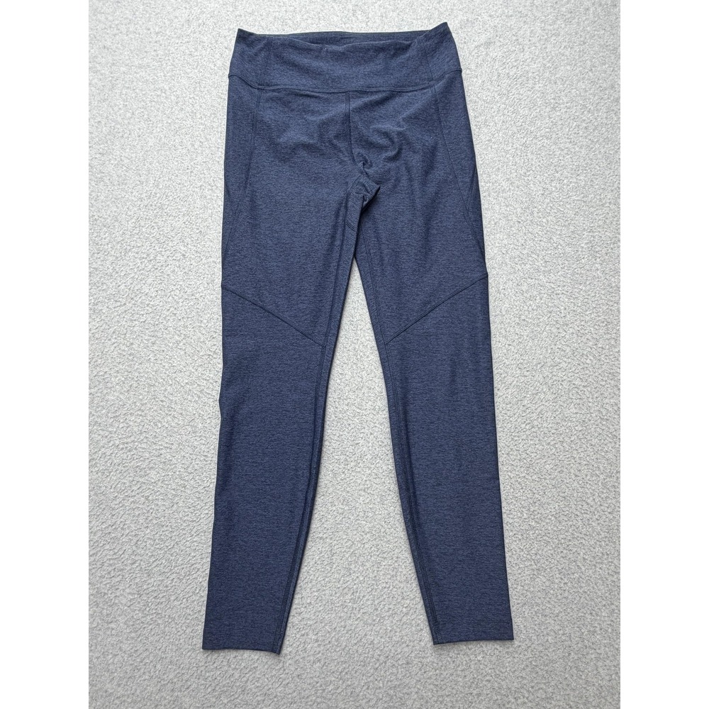 Outdoor Voices Leggings Womens Small Blue Ankle High Rise Stretch Athletic Yoga